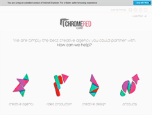 Tablet Screenshot of chromeredcorp.com